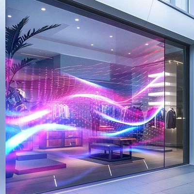Flexible Transparent Led Screen P10 high-efficiency LED technology, ensuring energy-saving and eco-friendliness while delivering stable performance and a long lifespan.