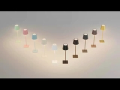 Rechargeable LED Desk Lamp Touch Sensor Switch Stand Clip Design with DC 5V/1A Output Voltage