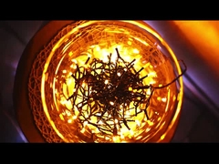 lighting decorations with smart LED lights Cluster