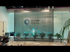 Flexible Transparent Film LED Display P15 for big building display showing