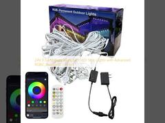 24V 0.5A Voltage Multicolor LED Strip Lights with Advanced RGBIC Bluetooth Control