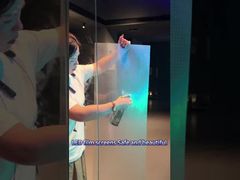 how to install the transparent screen