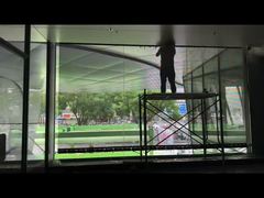 project of led holographic screen